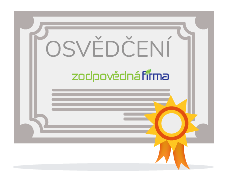 Získání osvědčení zodpovědná firma